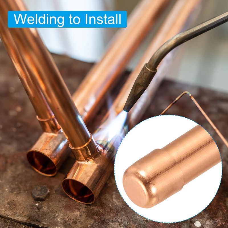 2-1/8 Inch ID Copper Pipe Fitting End Cap Sweat Plug Solder Connection gallery