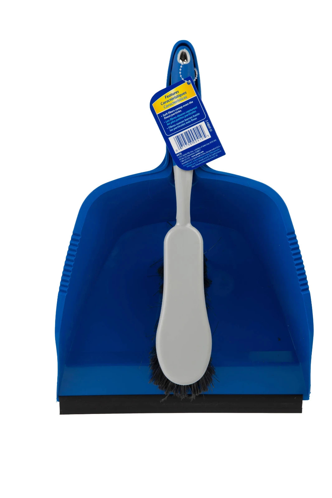 Quickie Plastic Handheld dustpan with brush gallery
