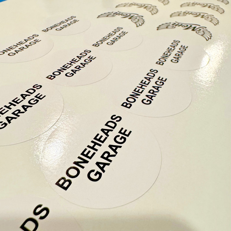 Custom Printed Stickers – Your Text or Image – Glossy/Matte – Multiple Sizes gallery
