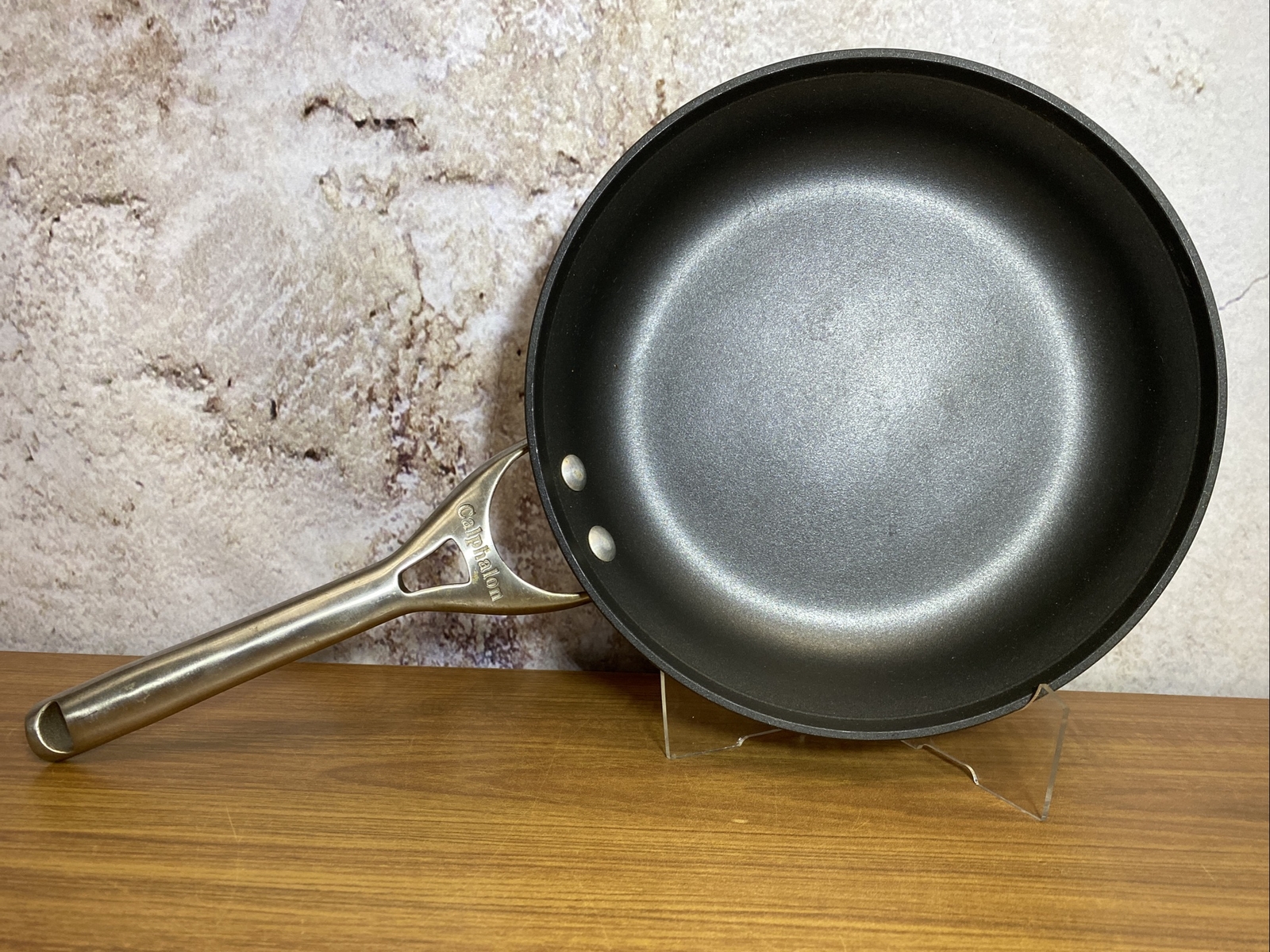 Calphalon Commercial Aluminum Anodized Cookware 10" Frying Pan Skillet 1390 R2 gallery