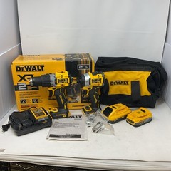 DeWalt XR 20v Max 2-Tool Hammer Drill & Impact Driver Combo Kit DCK251E1QQ1