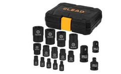 17-Piece Inverted E-Torx Socket Set – Impact Chrome Vanadium Steel Star Female S