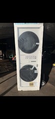 Samsung Stackable Front-Loading Stacked Washer & Dryer Set, White or Black