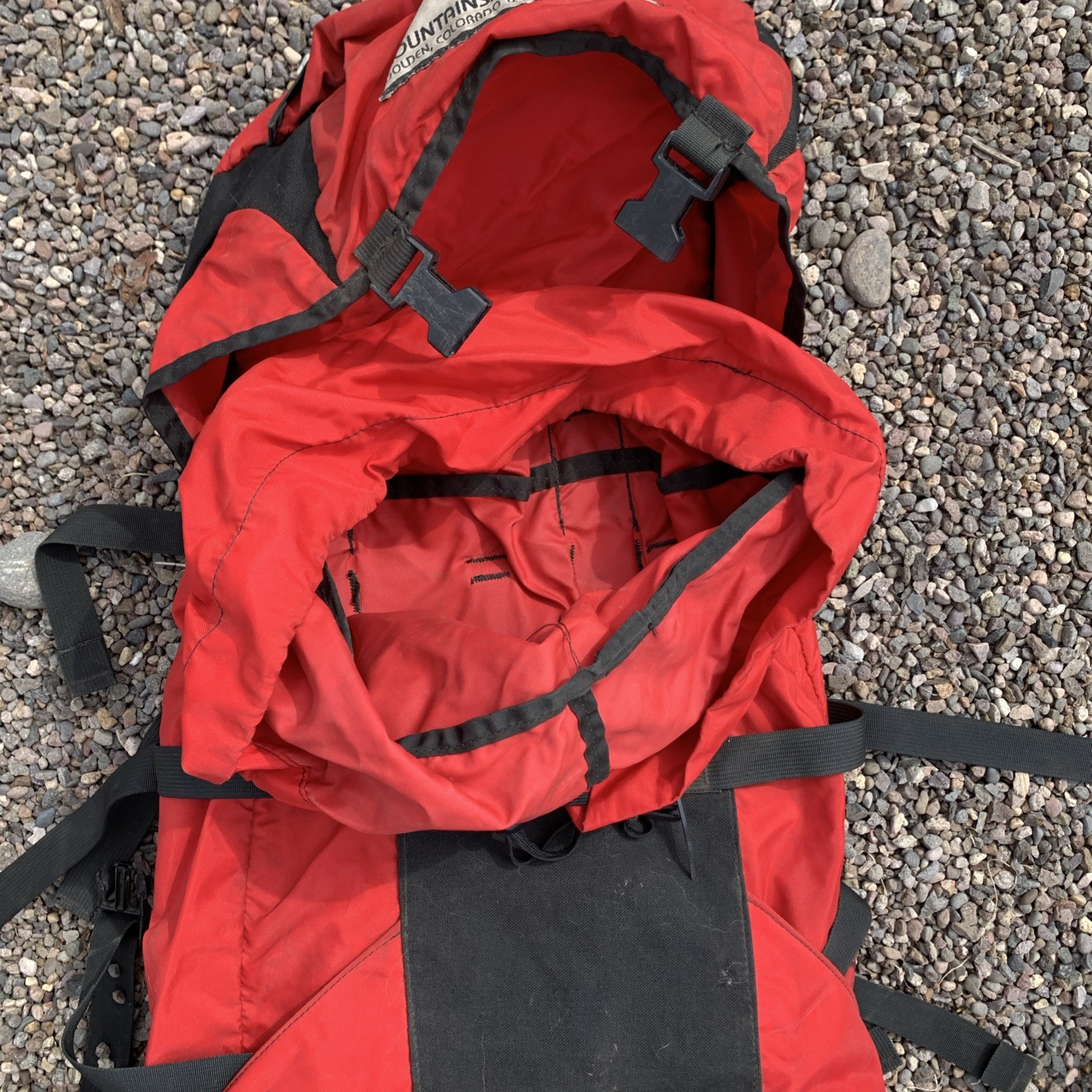Mountain Smith Backpacking Backpack, Red Vintage 5