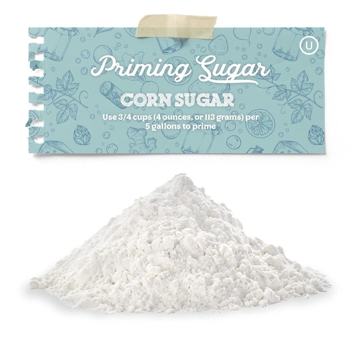 Fermentaholics Dextrose Corn Sugar for Brewing Dextrose Powder 1lb Bag gallery