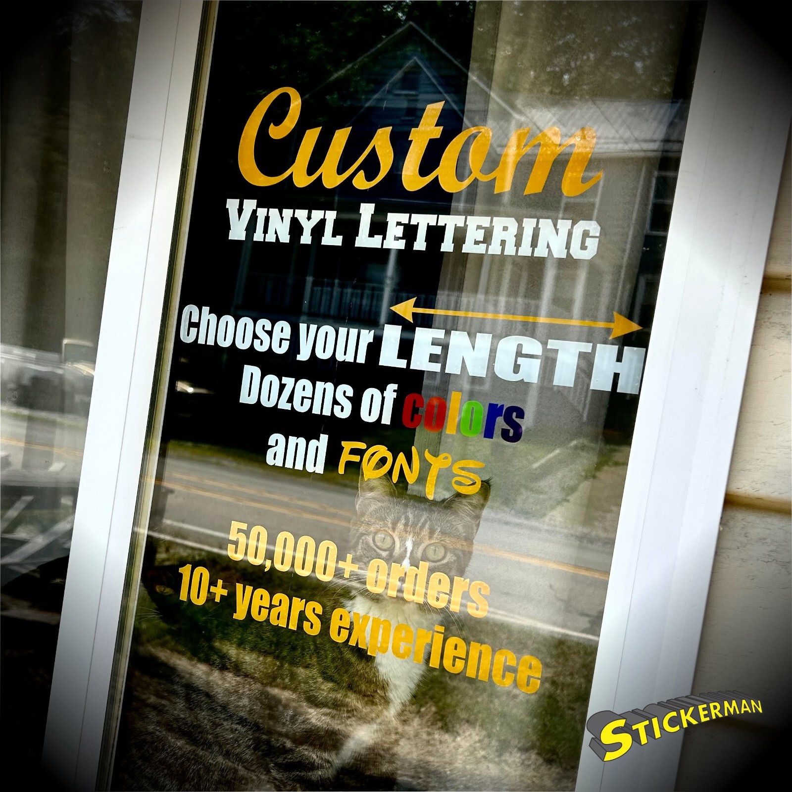 Custom Personalized Vinyl Lettering Name Decal Sticker Car Window Tumbler Flask gallery