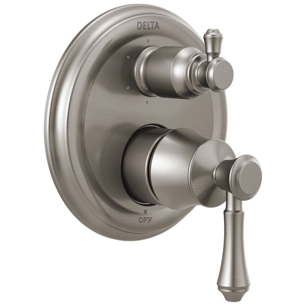 Delta Cassidy Valve Trim 6-Setting Diverter Stainless-Certified Refurbished