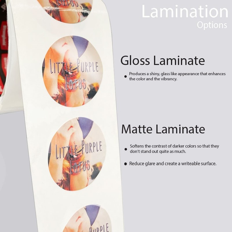 Square / Rectangle Custom Printed Stickers Labels Full Color Stickers & Labels gallery