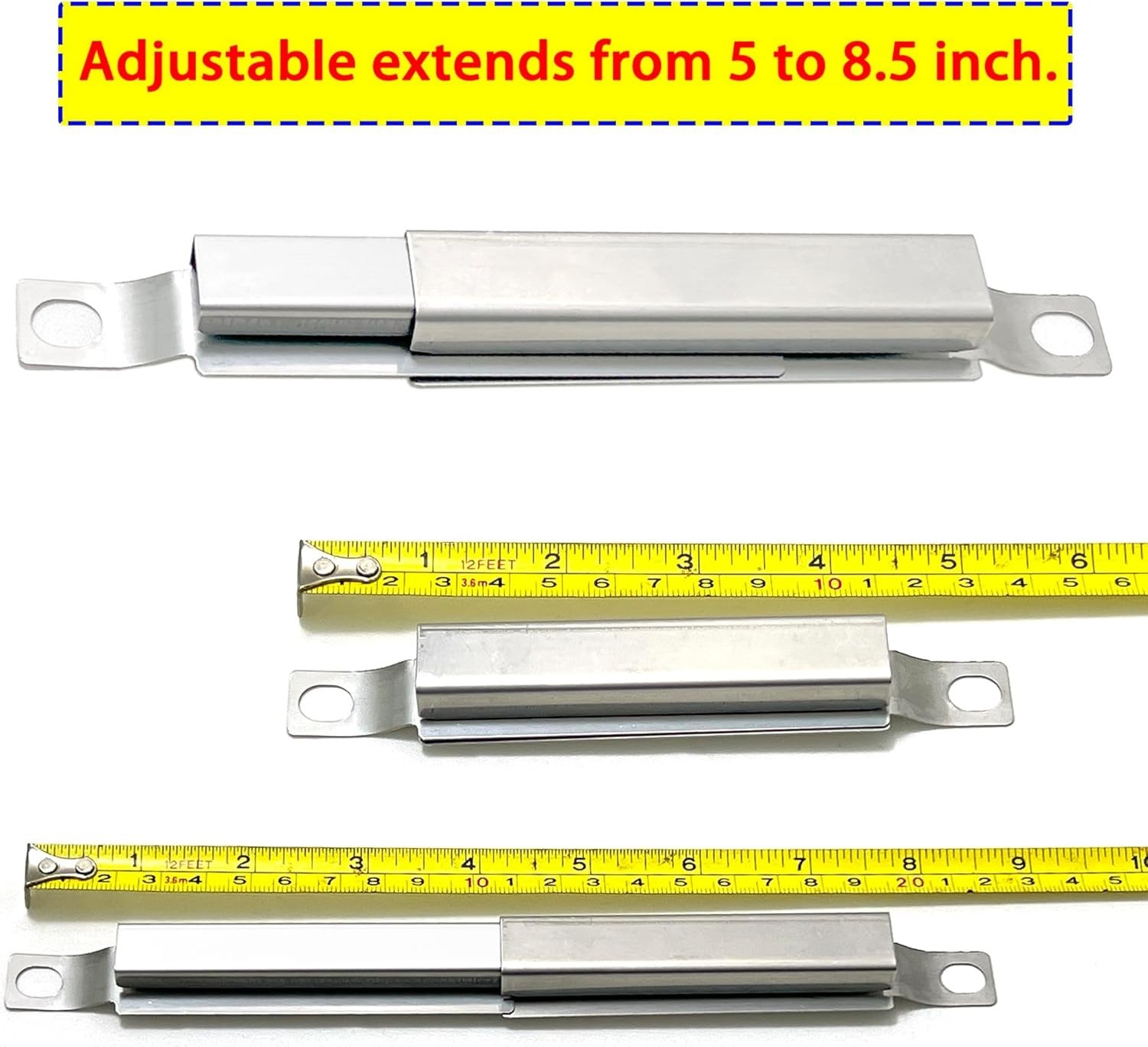 3Pack Universal Carryover Tube for Charbroil 463344116 Fit Most Grills Crossover gallery
