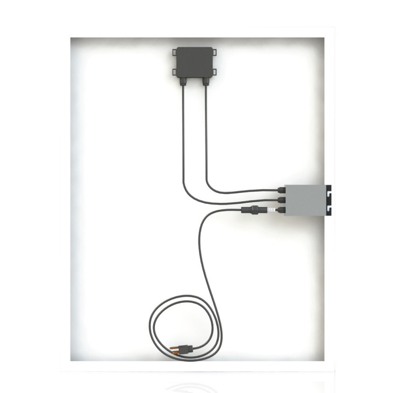 [INDER] Solar Panel Plug and Play: 100W 120V AC with micro inverter Kit Solar gallery
