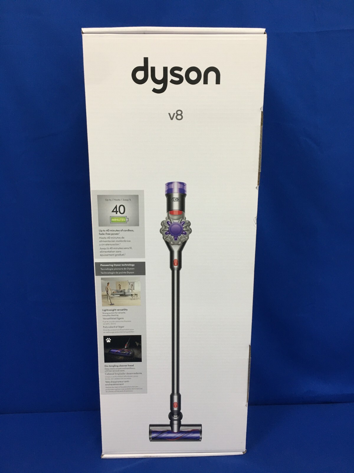 Dyson V8 Cordless Stick Vacuum Cleaner (SV25) - Silver/Nickel - NEW gallery