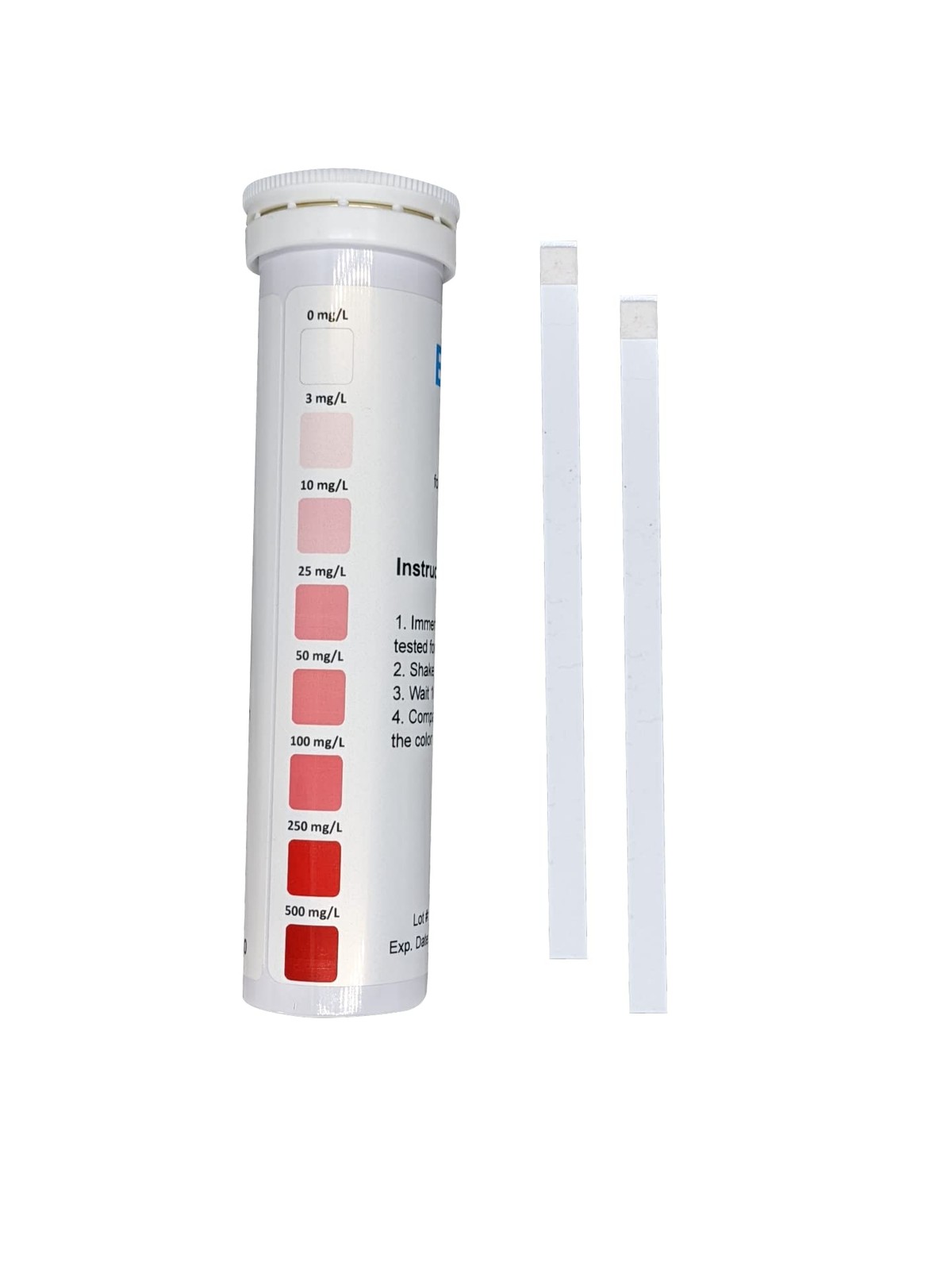 Iron Test Strip 0-500 PPM for Measuring aqueous Fe2+ (Ferrous) Iron in Water ... gallery