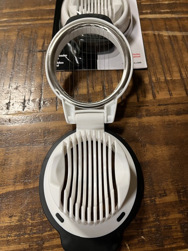 OXO Good Grips Egg Slicer Quick Easy Sharp - Stainless Steel - Dishwasher-Safe gallery