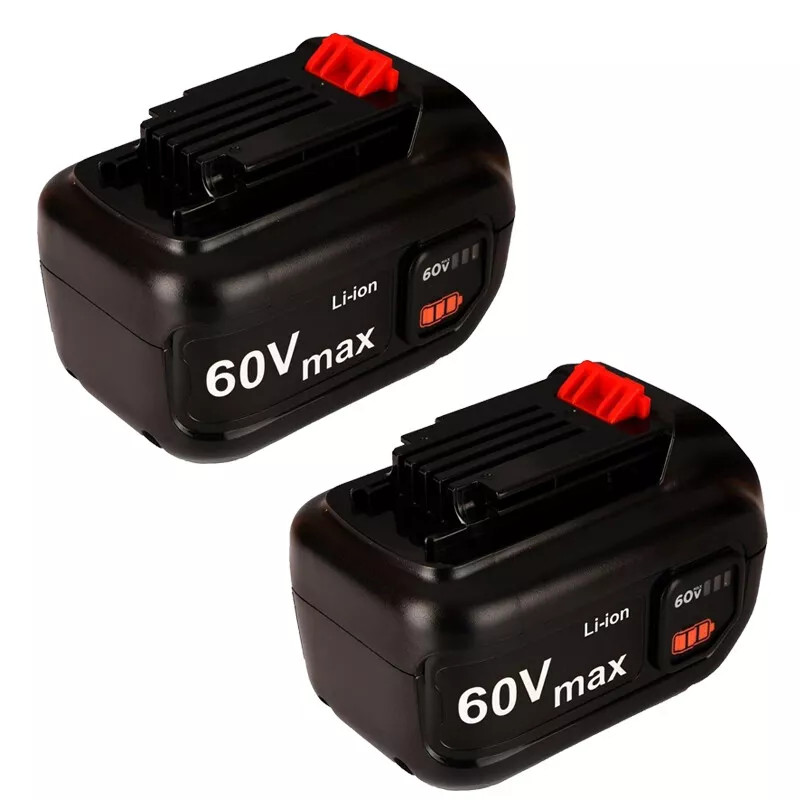 FOR BLACK&DECKERS 60V MAX Replace Battery Li-Ion 2.5Ah LBX1560-LBX2560 US gallery
