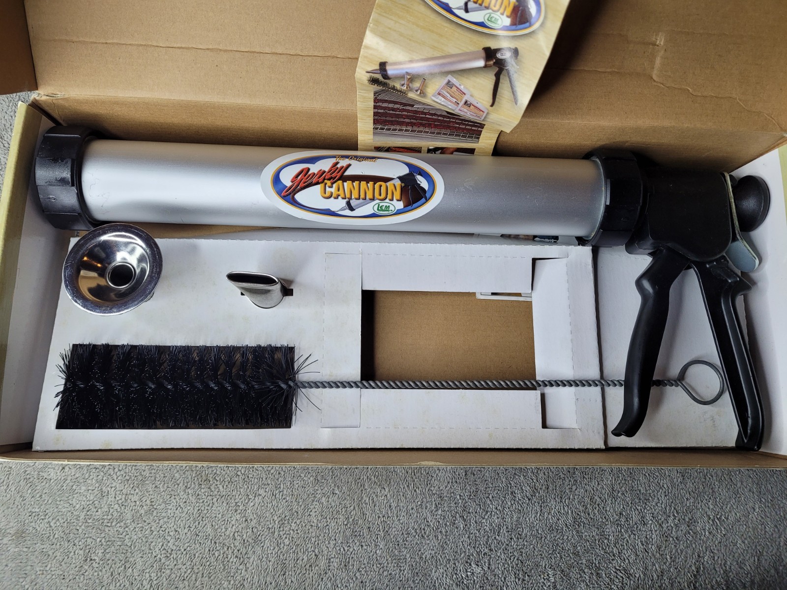 LEM Original Jerky Cannon in Box Complete No Seasonings gallery