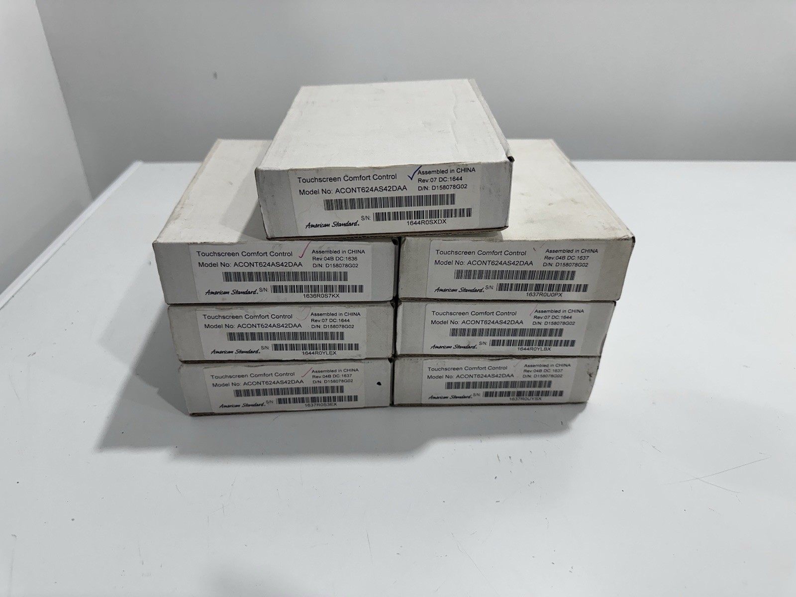American Standard Touchscreen Comfort Control ACONT624AS42DAA Thermostat gallery
