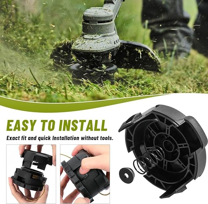 2-Pack Replacement Weed Trimmer Head for Dewalt 20V DCST922P1 DCST922B DCST972X1 gallery