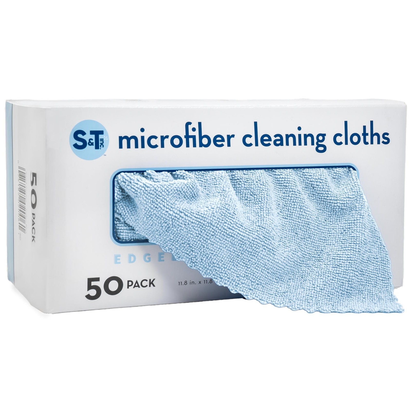 S&T INC. 50 Pack Microfiber Cleaning Cloth with , Bulk Towels for Home, Reusa... gallery