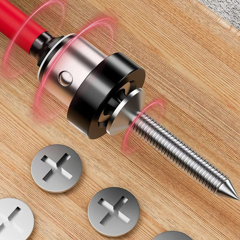 3pcs Magnetic Drywall Screwdriver Bits Alloy Steel Positioning Tools - NEW gallery