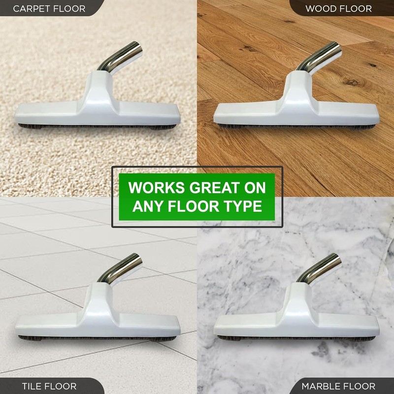 Vacuum Floor Brush for Eureka & Universal Vacuum Cleaners with 1 ¼ inch (1.25'') gallery