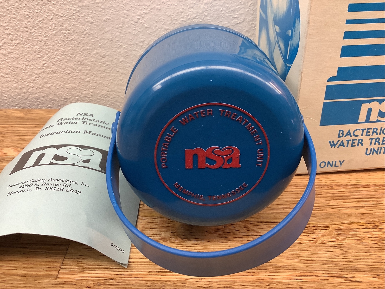 NSA Bacteriostatic Portable Water Treatment Unit 10P NSA10P NOS Survival/Camping gallery