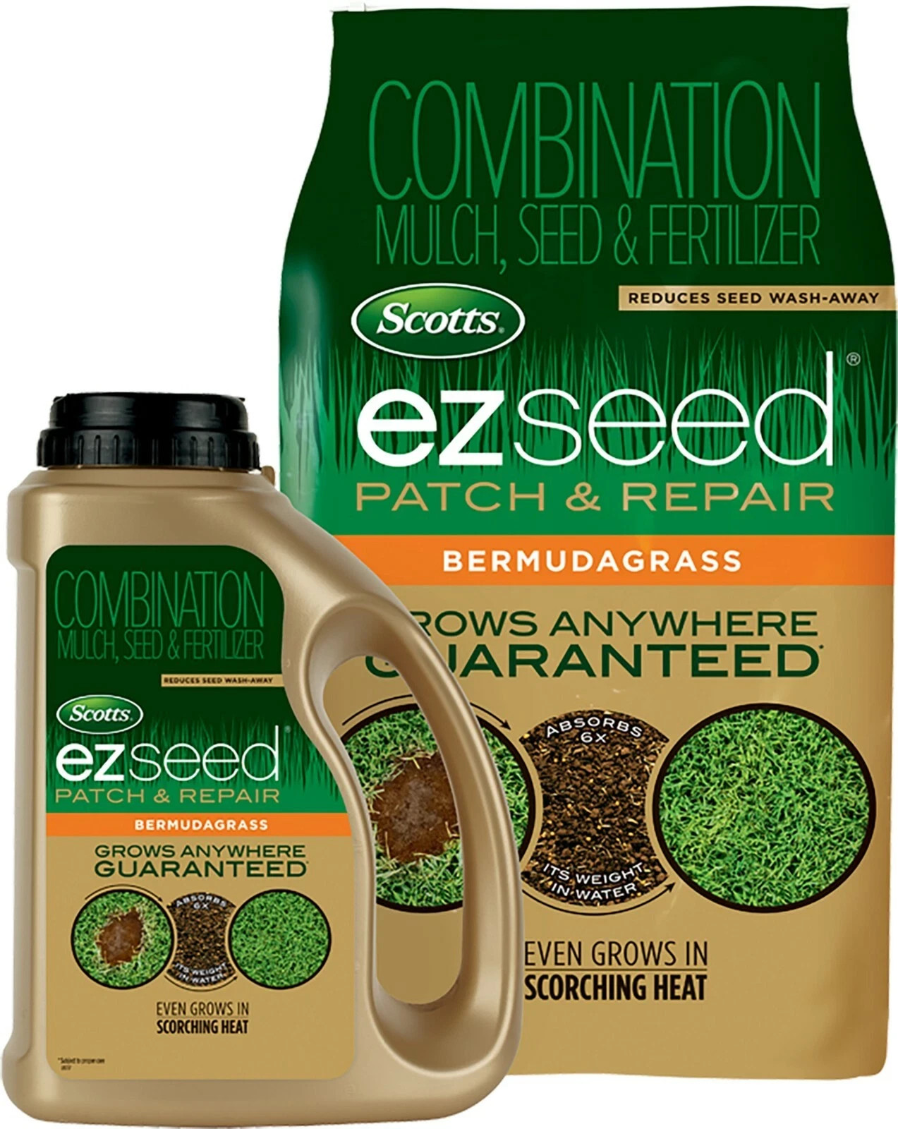 Scotts EZ Seed Patch & Repair Bermudagrass 10 lbs. Covers up to 225 sq. ft. gallery