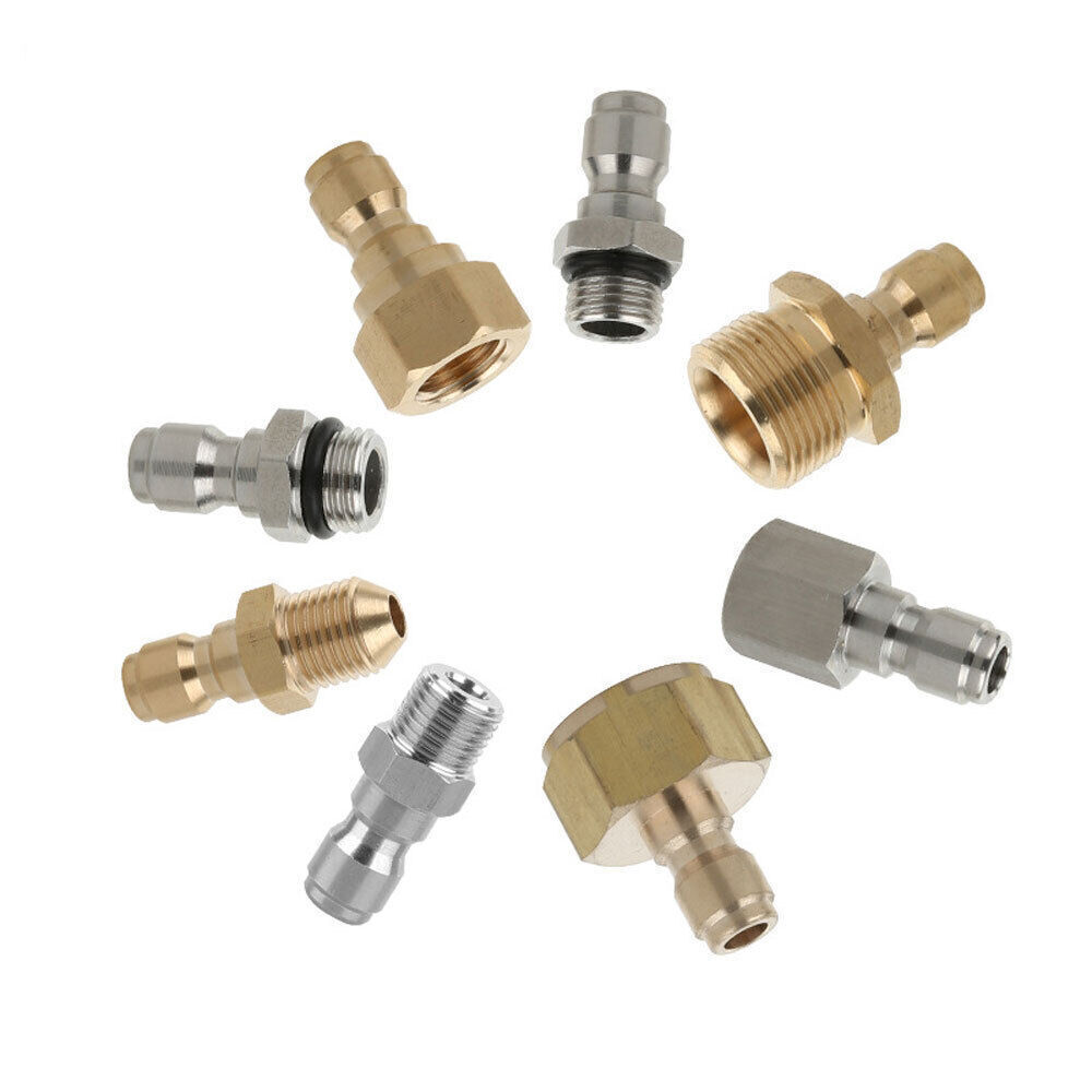 Quick Release Coupler Connector Fitting for High Pressure Washer Gun & Hose G1/4 gallery