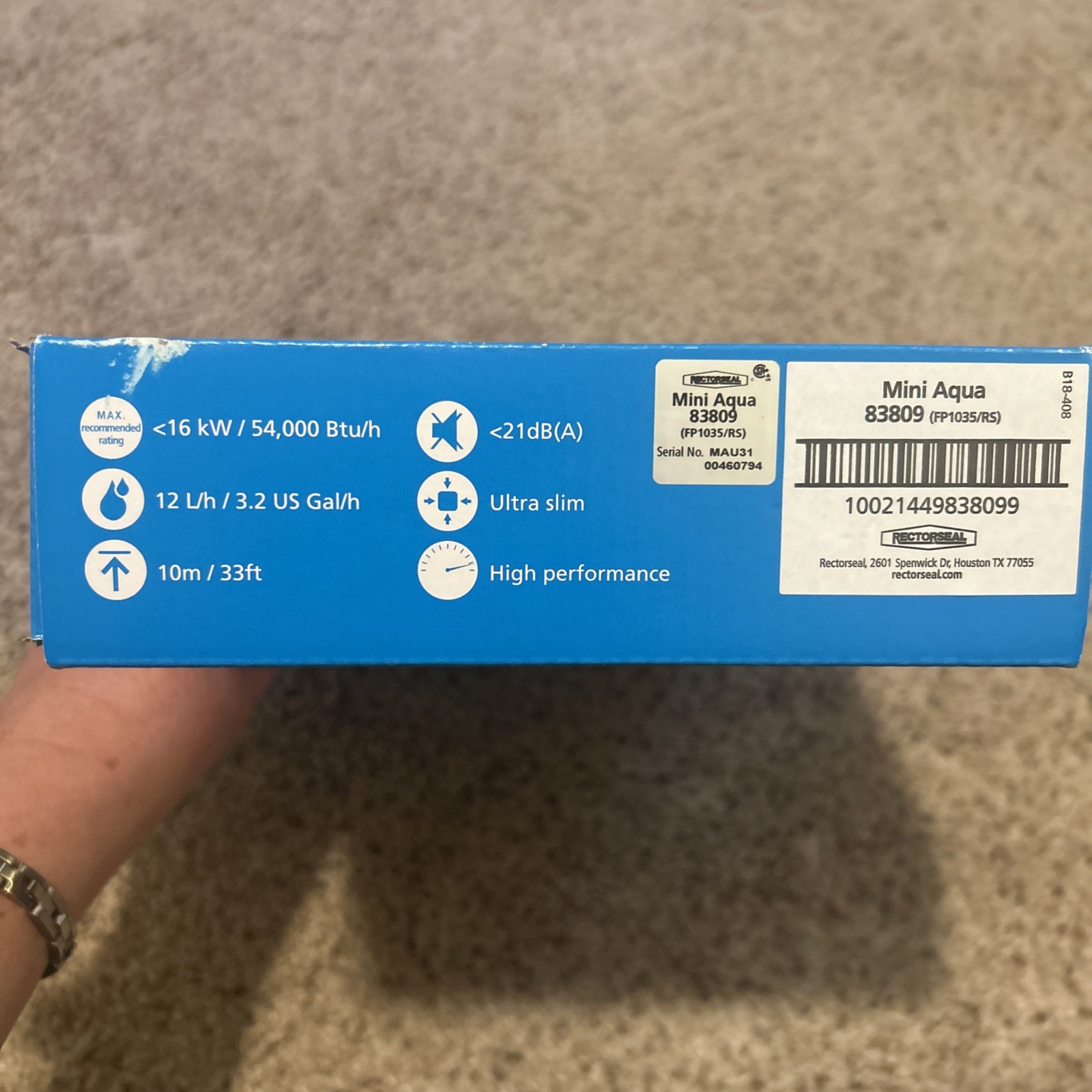 ASPEN 83829 Mini Aqua Pump Kit DACA-CP1-1 ~ 100-250V gallery