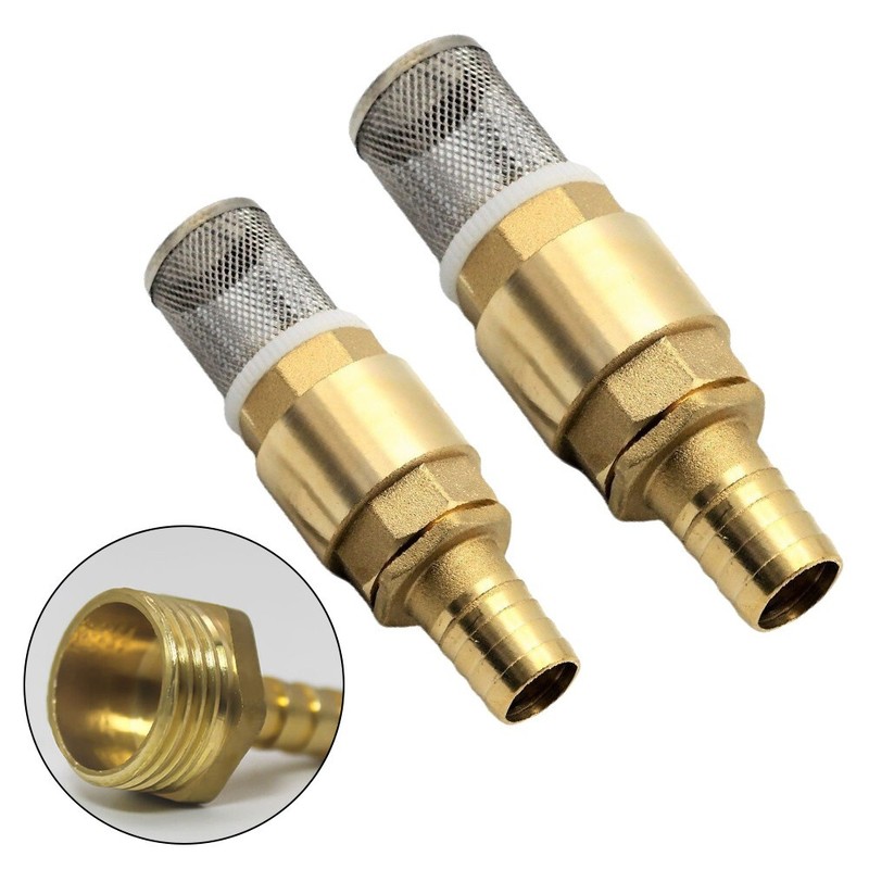 Non-return Valve Suction Strainer Foot Valve Hose Connection 19 25 mm 3/4in 1in gallery