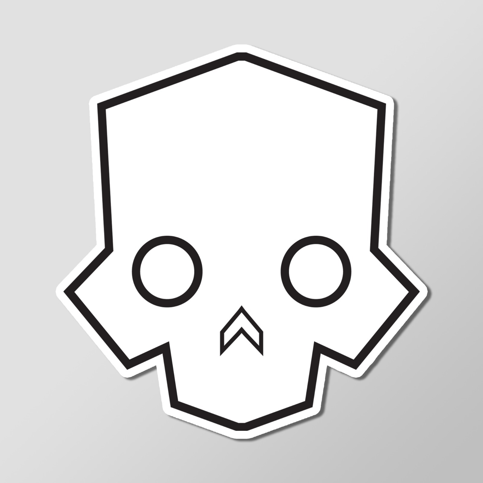 Helldivers Skull Logo - Video Games - Laptop Sticker Vinyl 2" Width gallery