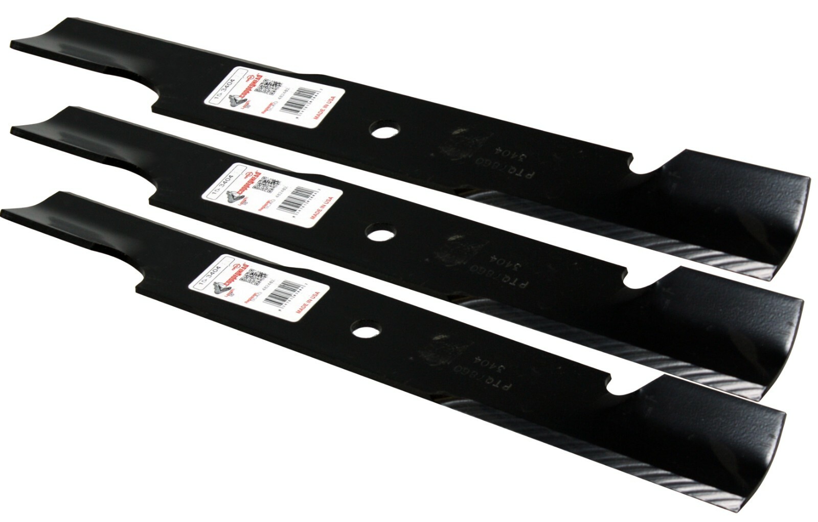 52 - 54" Rotary #3404 Copperhead Commercial Lawn Mower Blade Set (3 Blades) gallery