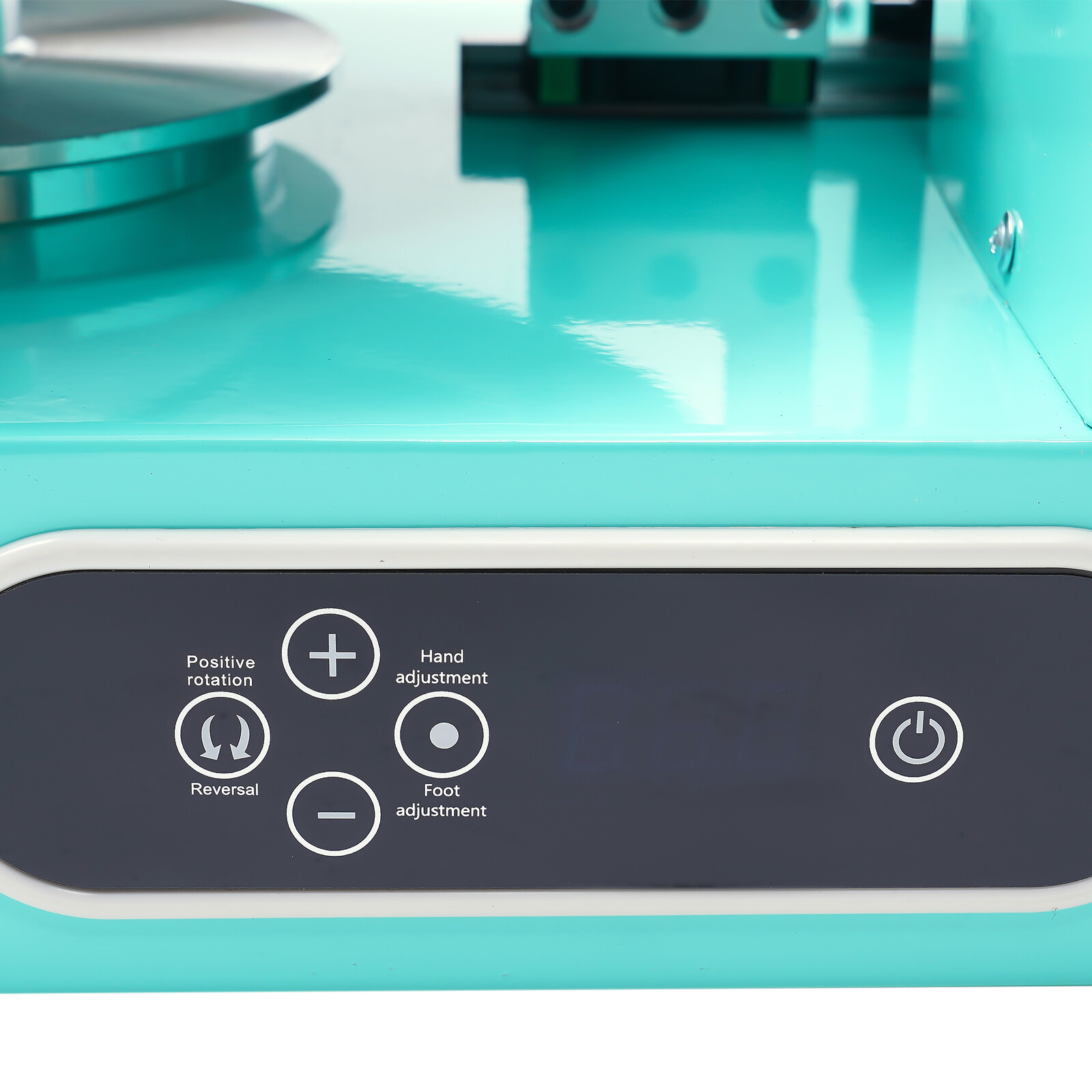 Birthday Cake Cream Smooth Coating Decoration Spreading Machine 60-320rpm Green gallery