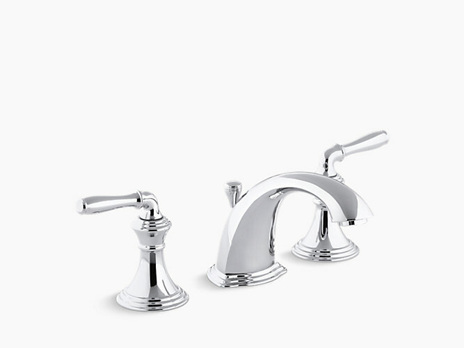 Kohler K-394-4 Devonshire® Wide Spread Faucet Vibrant Polished Nickel gallery