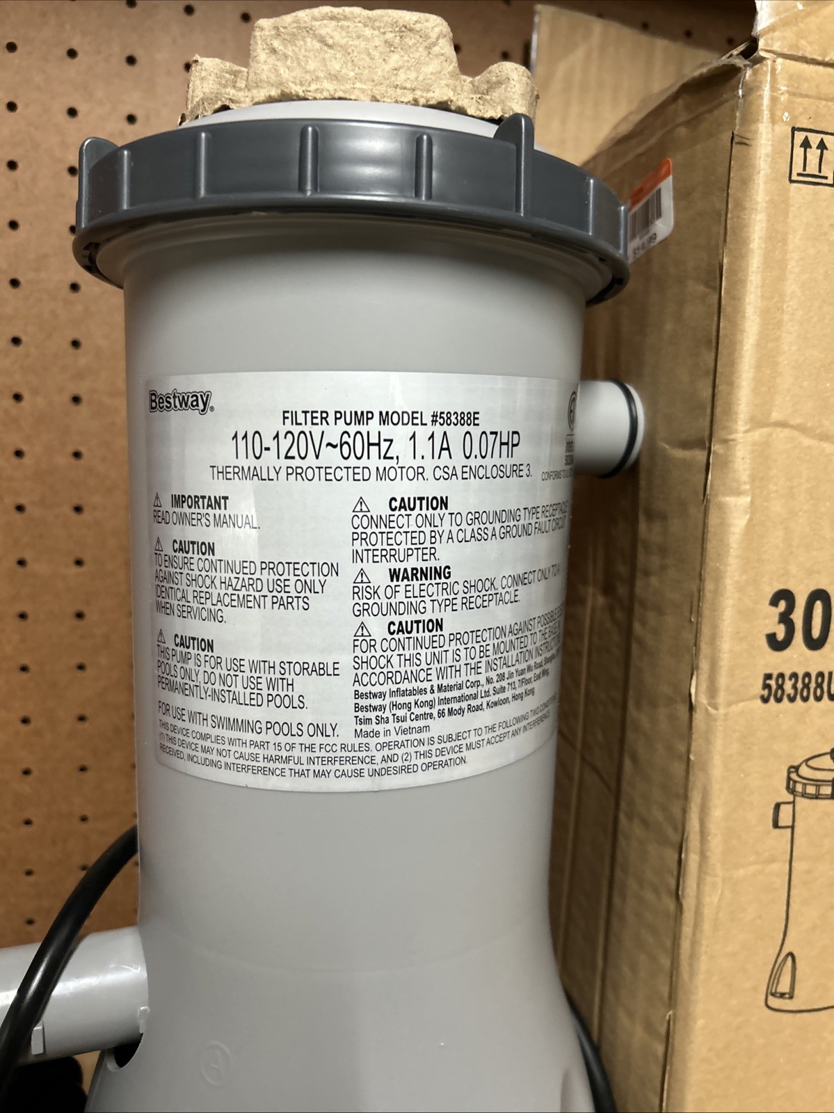 Flowclear 58388E Swimming Pool Filter Pump Above Ground 1000 Gallon/Hour gallery