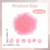 1000-Pack Glow in the Dark Rocks, 0.31"-0.44" Resin Pebbles Stones [Pink] gallery