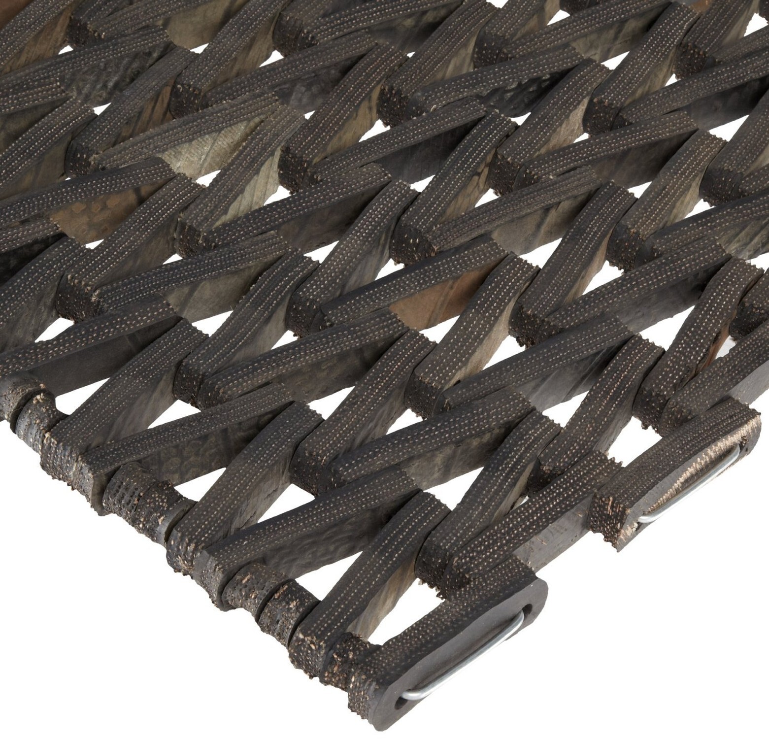Durable Durite Recycled Tire-Link Outdoor Entrance Mat, Herringbone Weave, 17... gallery