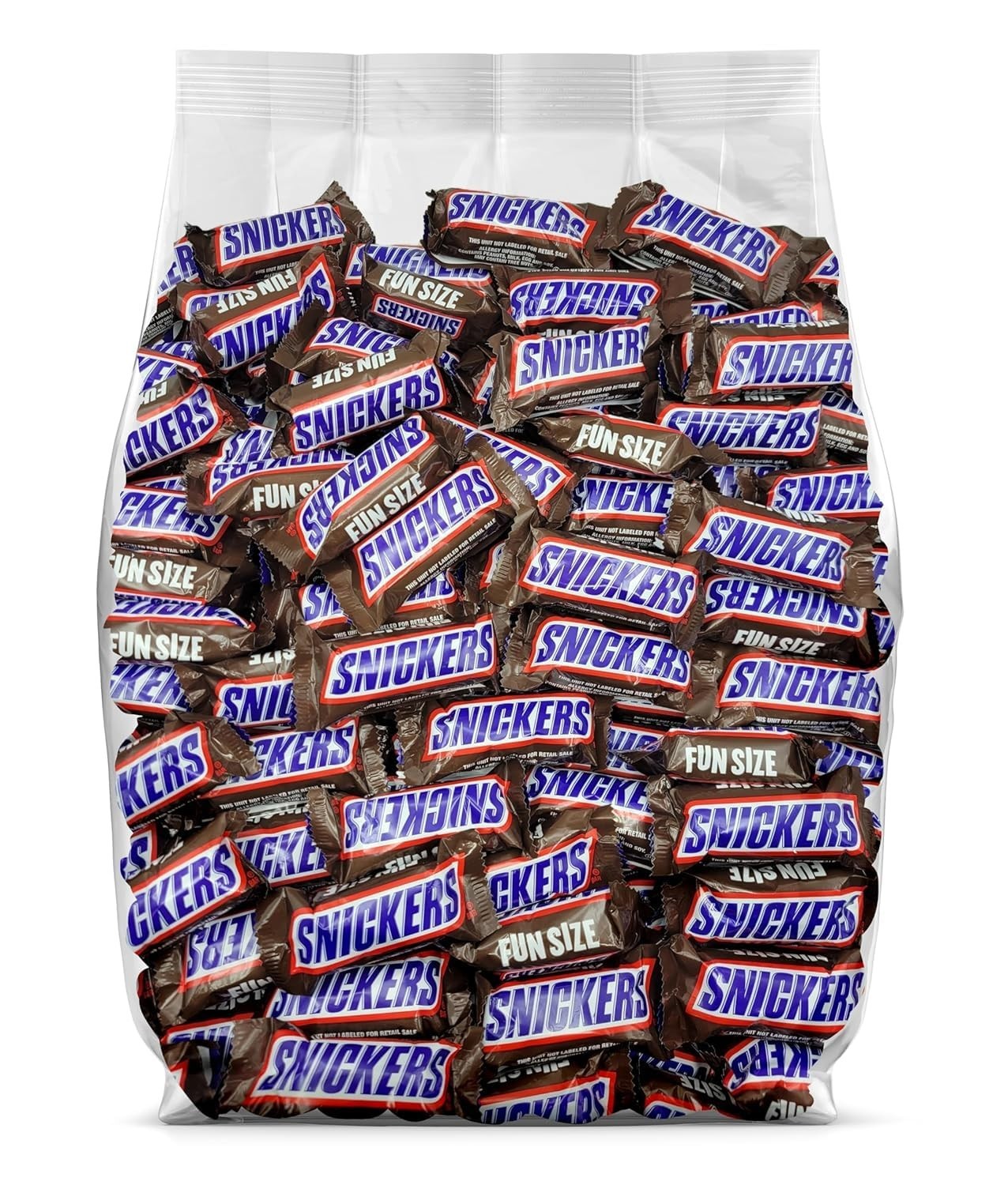 Snickers Milk Chocolate Fun Size, Bulk Holiday Wrapped Candy Bars (5 Pounds) gallery