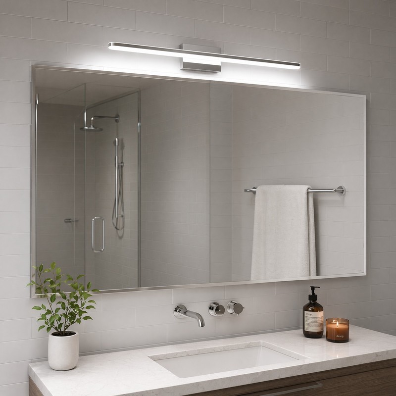 39 inch Modern Chrome LED Vanity Light Bathroom Over Mirror Wall Sconce Fixture gallery
