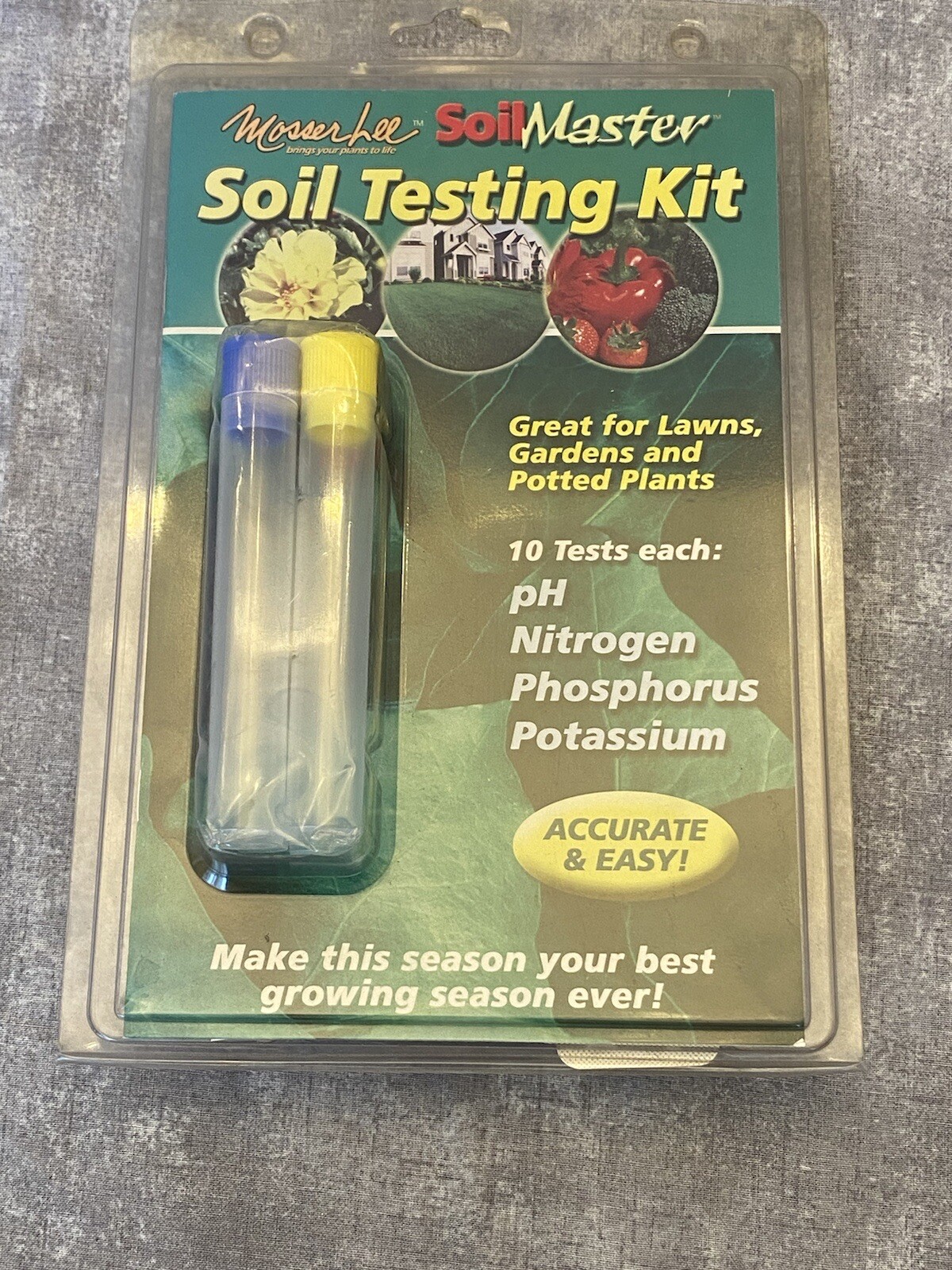Mosser Lee Soil Testing Kit 10-Test-Each-Element Easy-To-Follow Accurate & Easy gallery