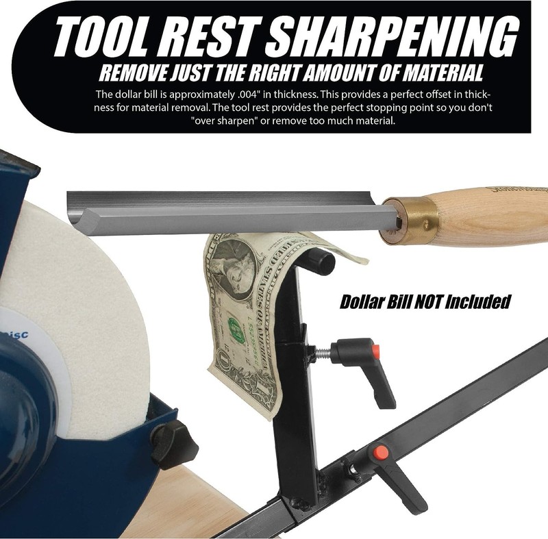 Pro Grind Sharpening System For 8 Inch Grinders To Sharpen Lathe Turning Tools C gallery