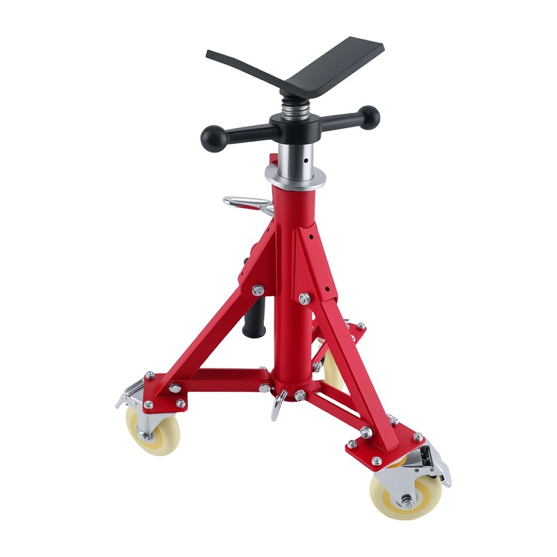Adjustable Pipe Jack Stand V-Head 20-37 inch Steel 882 lbs Capacity gallery