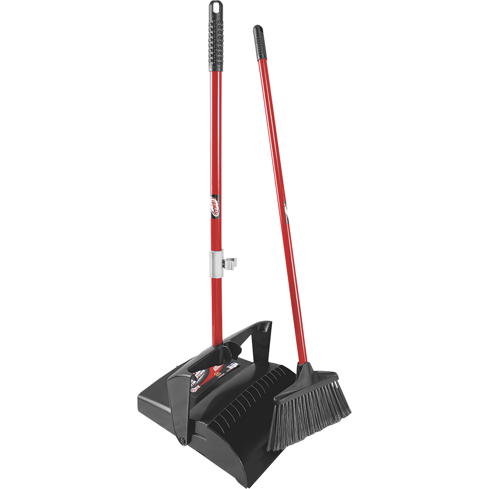 Libman Lobby Broom & Dust Pan Set, 36in. Handles, Model# 919 gallery