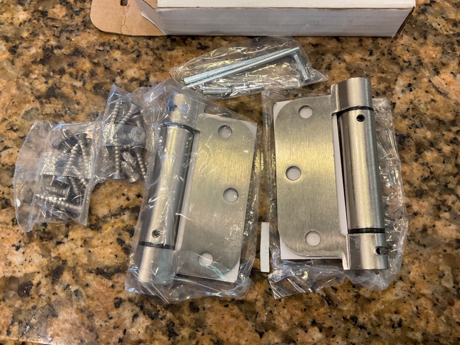 Global Door Controls CPS3535 Series Commercial SPRING HINGE SILVER 3.5x3.5” gallery