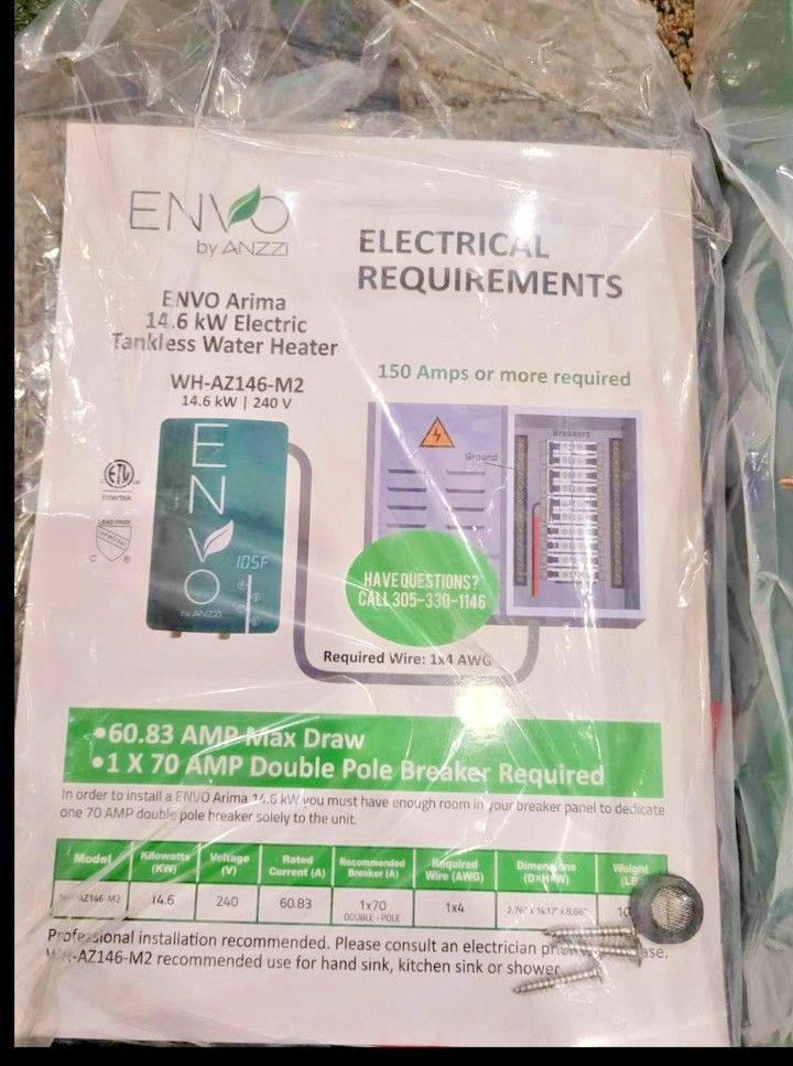 New Envo by Anzzi Single Phase Tankless Water Heater gallery