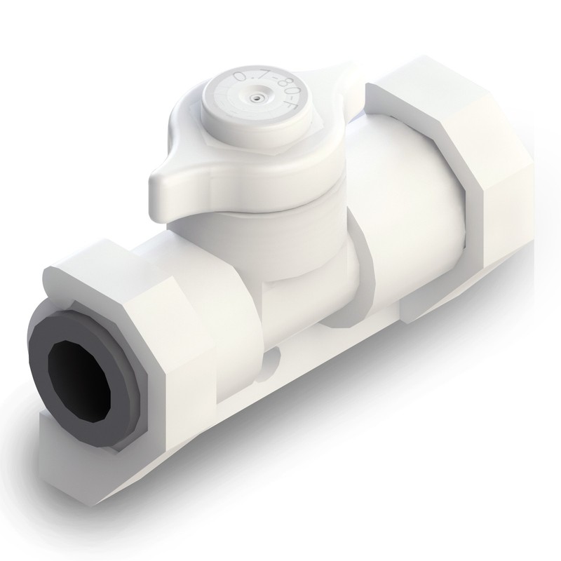 Misting Nozzle Tee Assembly 3/8" Push-in with Poly Filter 1GPH 10 Pack gallery