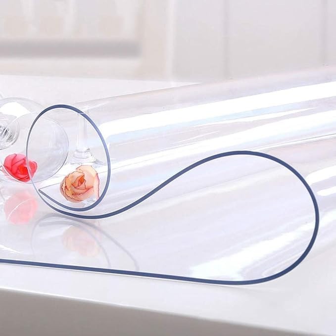 Custom Multi-Size 1.5Mm Thick Clear PVC Table Cover Protector - 16 x 44 Inch... gallery