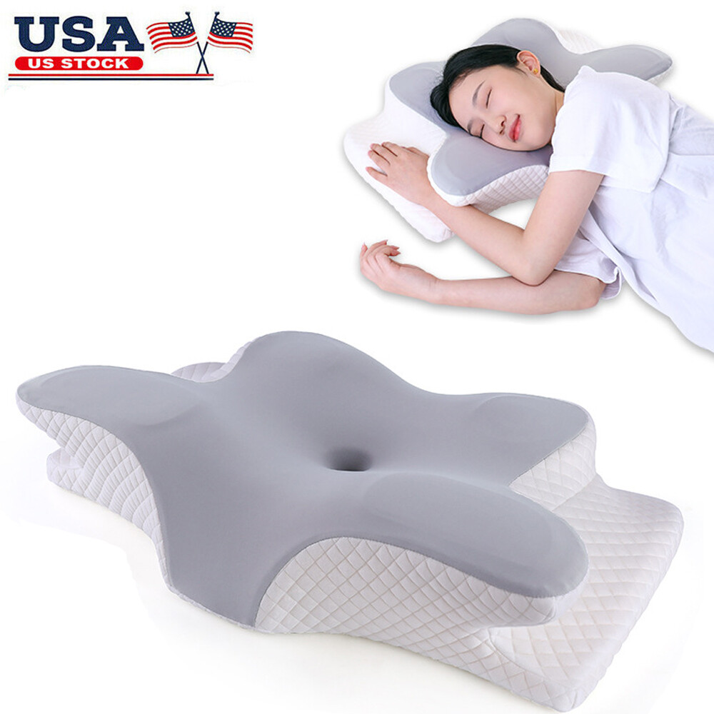 Cervical Memory Foam Pillow for Neck Pain Relief Ergonomic Neck Support Pillow gallery