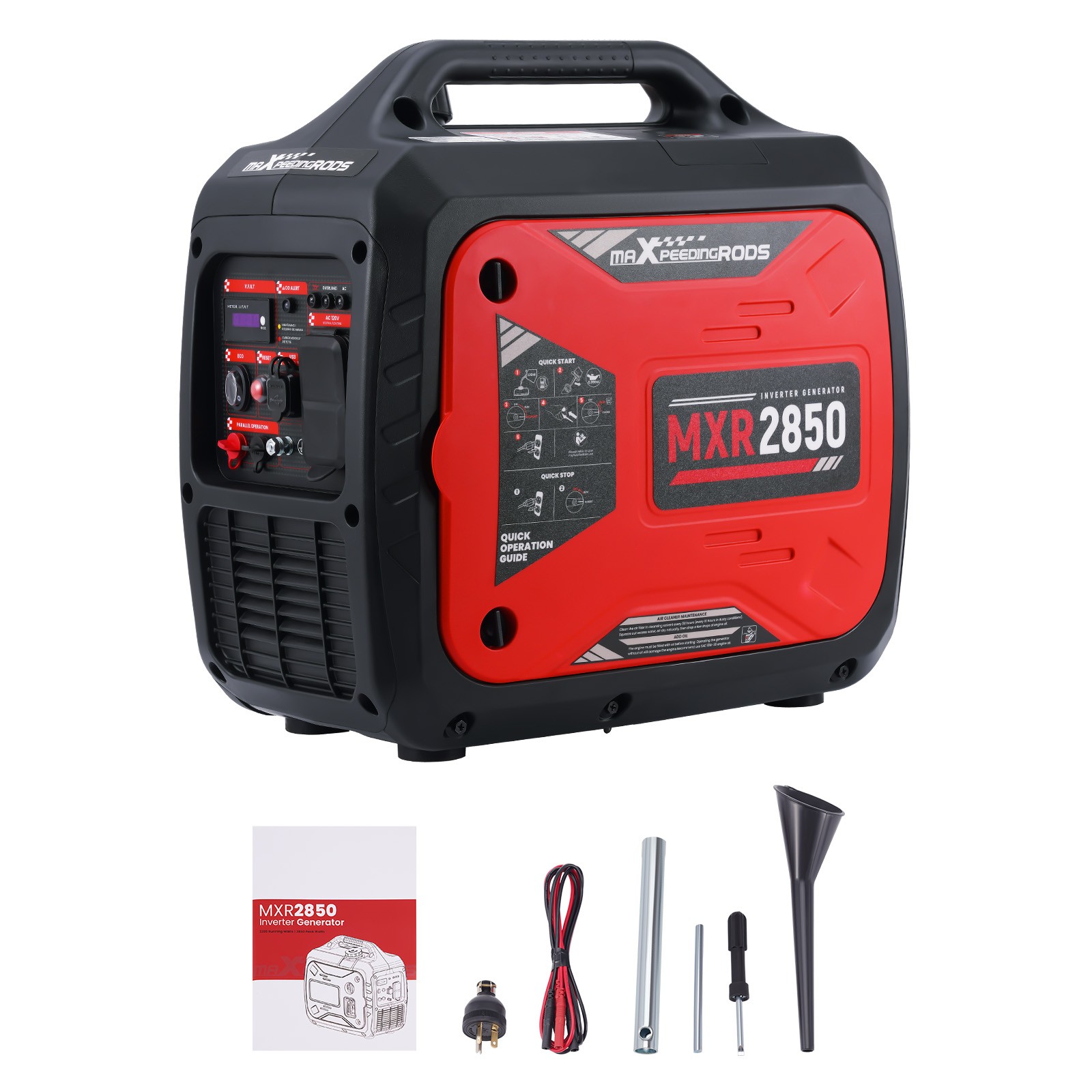 2200W/2850W Gasoline Inverter Generator Portable 18kg for Outdoor Camping gallery