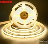 12V 24V COB LED Strip Light 528LEDs/m 10mm 5M 14W/M Flexible Tape Bar Room Decor gallery