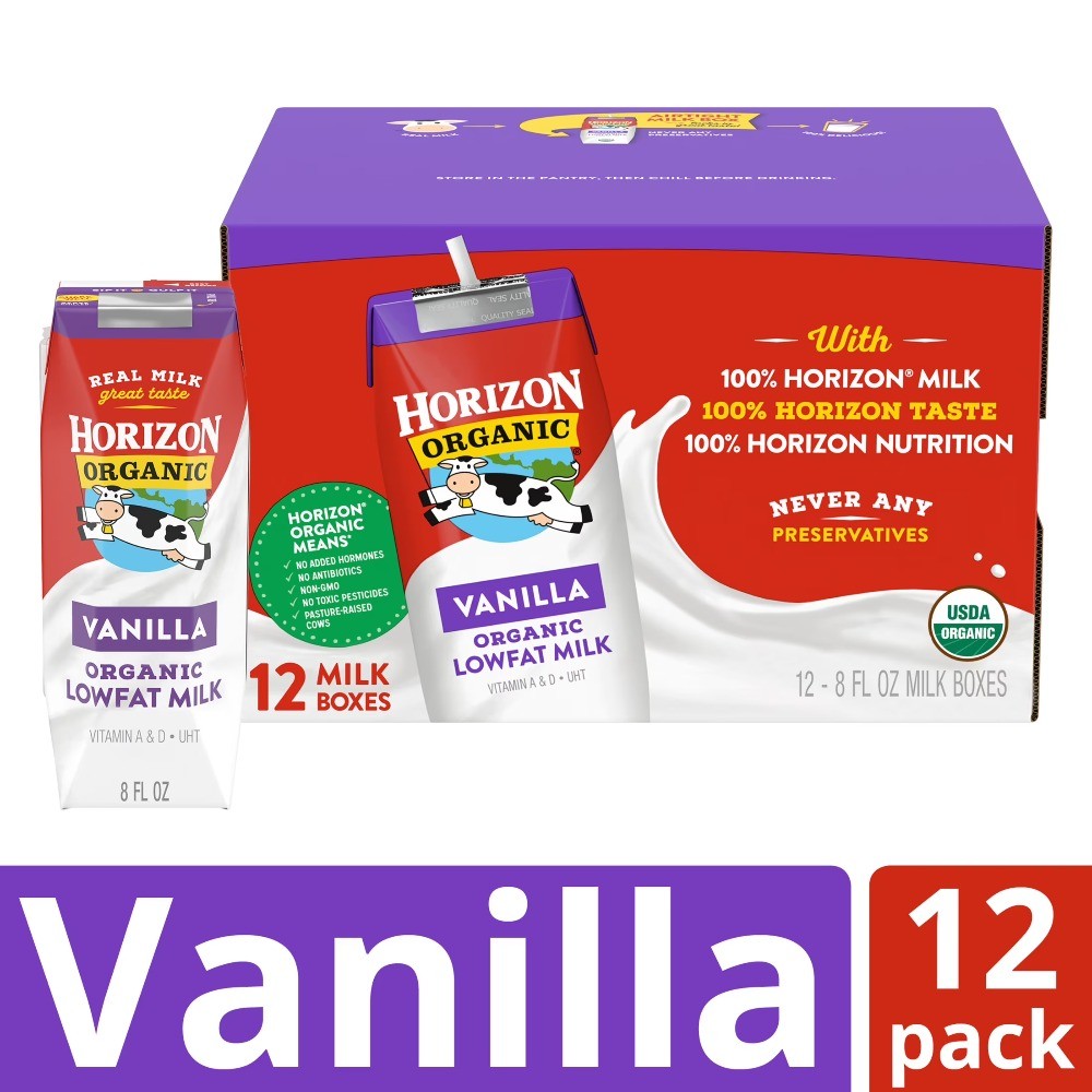 Shelf Stable 1% Lowfat Vanilla Milk Boxes, 8 fl oz, 12 Count gallery